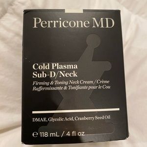 Perricone MD cold plasma sub-d/neck firming & toning cream.